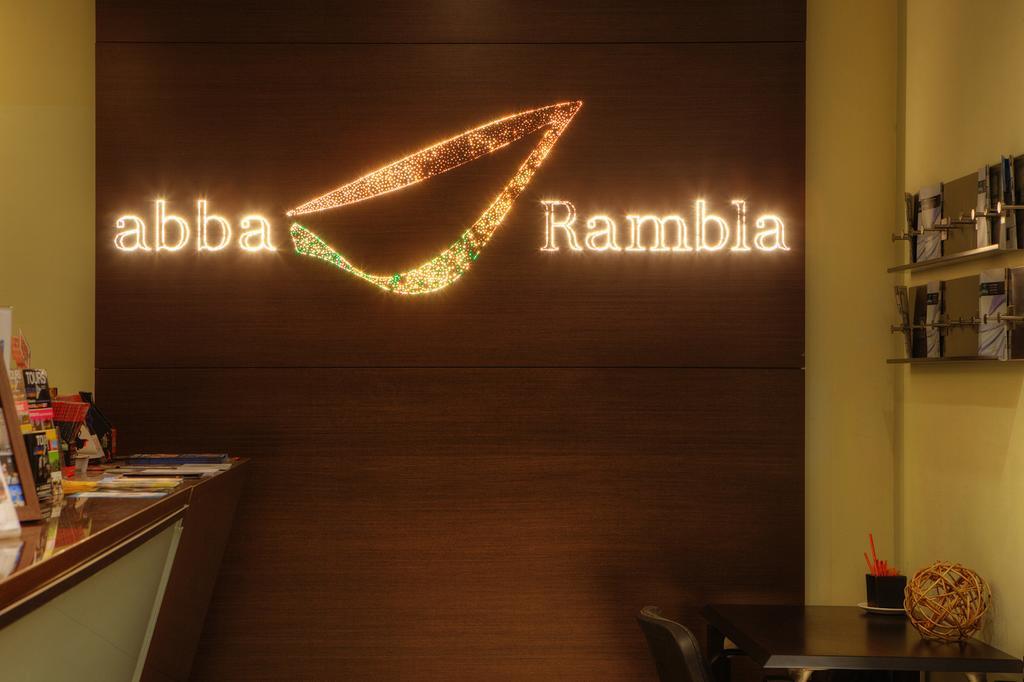 อับบา รัมบลา โฮเทล Hotel บาร์เซโลนา ภายนอก รูปภาพ